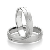 Breuning Klassik Trauringe - 48/07076 & 48/07075